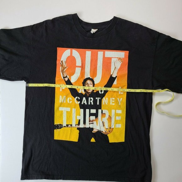 Paul McCartney Out There Concert Tour T Shirt Size XL Farewell Candlestick Park - Picture 5 of 7